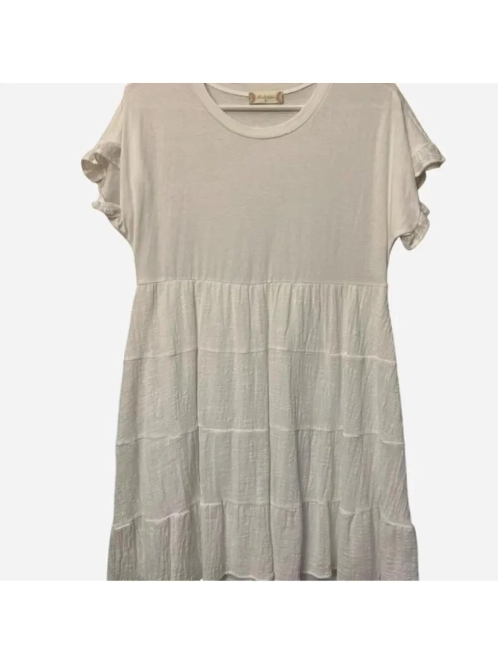 White summer dress from Alter'd State